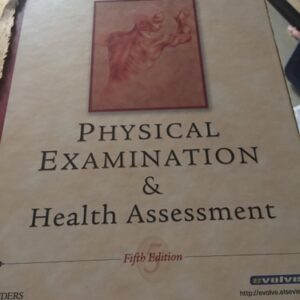 Manual solution For Physical Examination and Health Assessment 5 by Carolyn Jarvis PhD APN CNP