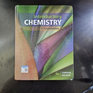 Test Bank For Introductory Chemistry: A Foundation 9th by Steven S. Zumdahl, Donald J. DeCoste