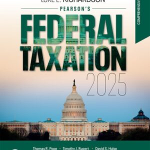 Manual solution For Pearson's Federal Taxation 2025 Comprehensive (Pearson+) 38 by Luke Richardson, Mitchell Franklin