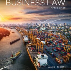 Manual solution For Business Law 5 by Nickolas James