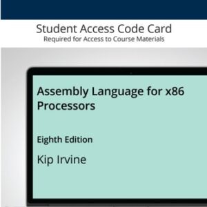 Manual solution For Assembly Language for x86 Processors 8 by Kip Irvine
