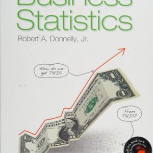 Manual solution For Business Statistics 1 by Robert A. Donnelly
