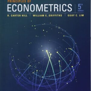 Manual solution For Principles of Econometrics 5 by R. Carter Hill, William E. Griffiths, Guay C. Lim