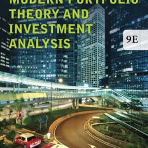 Manual solution For Modern Portfolio Theory and Investment Analysis 9 by Edwin J. Elton, Martin J. Gruber, Stephen J. Brown, William N. Goetzmann
