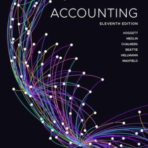 Manual solution For Accounting 11 by John Hoggett, John Medlin, Keryn Chalmers, Claire Beattie, Andreas Hellmann, Jodie Maxfield