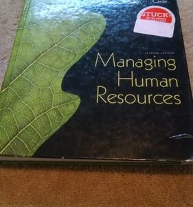 Manual solution For Managing Human Resources 7th ed. by Luis R Gomez-Mejia, David Balkin, Robert L Cardy