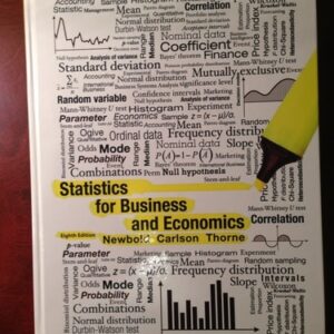 Test Bank For Statistics for Business and Economics 8th by Paul Newbold, William Carlson, Betty Thorne