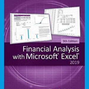 Manual solution For Financial Analysis with Microsoft Excel 9 by Timothy R. Mayes