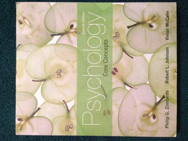Test Bank For Psychology: Core Concepts 7th by Philip G. Zimbardo, Robert L. Johnson, Vivian McCann Hamilton