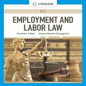 Test Bank For Employment and Labor Law 10th by Patrick J. Cihon, James Ottavio Castagnera