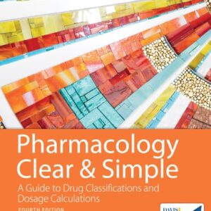 Manual solution For Pharmacology Clear and Simple: A Guide to Drug Classifications and Dosage Calculations Fourth by Cynthia J. Watkins RN MSN CPN