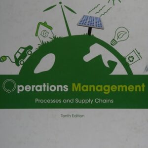 Manual solution For OPERATIONS MANAGEMENT,E10E 10 by lee-j-krajewski