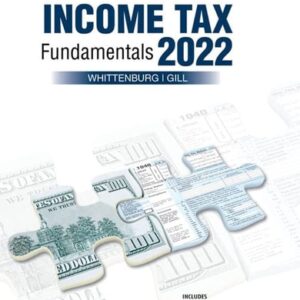 Manual solution For Income Tax Fundamentals 2022 (with Intuit ProConnect Tax Online) 40 by Gerald E. Whittenburg, Martha Altus-Buller, Steven Gill