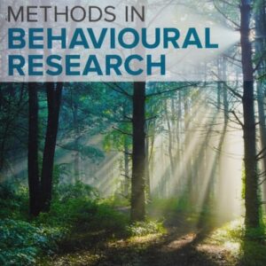 Test Bank For Methods in Behavioural Research th by Paul Cozby