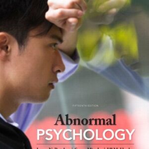 Test Bank For Abnormal Psychology Plus NEW MyPsychLab -- Access Card Package (15th Edition) 15th by James N. Butcher, Susan Mineka, Jill M Hooley