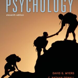 Test Bank For Psychology, 11th Edition 11thth by David G. Myers, C. Nathan DeWall