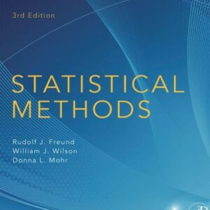 Manual solution For Statistical Methods 3 by Donna L. Mohr