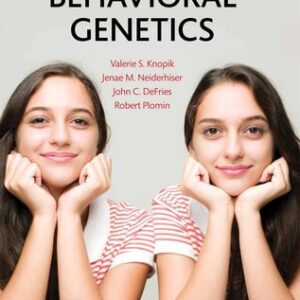 Manual solution For Behavioral Genetics Seventh by Valerie S. Knopik, Jenae M. Neiderhiser, John C. DeFries, Robert Plomin