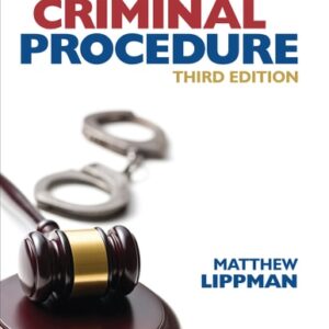 Manual solution For Criminal Procedure 3 by Matthew Lippman