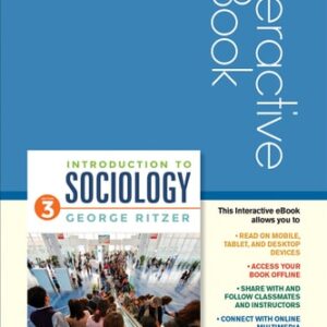 Test Bank For Introduction to Sociology Interactive eBook Thirdth by George Ritzer