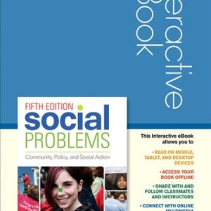 Manual solution For Social Problems Interactive eBook: Community, Policy, and Social Action Fifth by Anna Y. Leon-Guerrero
