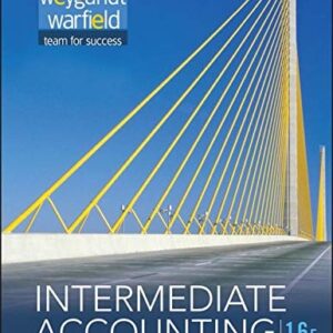 Test Bank For Intermediate Accounting 16th by Donald E. Kieso, Jerry J. Weygandt, Terry D. Warfield