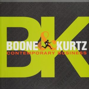 Manual solution For Contemporary Business, Binder Ready Version ( Standalone book) 16 by Louis E. Boone, David L. Kurtz
