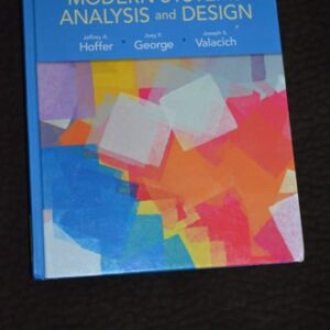 Manual solution For Modern Systems Analysis and Design (7th Edition) 7 by Jeffrey A. Hoffer, Joey George, Joseph S. Valacich