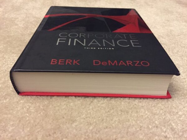 Test Bank For Corporate Finance (3rd Edition) (Pearson Series in Finance) 3th by Jonathan Berk, Peter DeMarzo