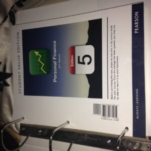 Test Bank For Personal Finance (5th Edition) (The Personal Series in Finance) 5th by Jeff Madura