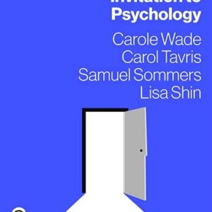 Manual solution For Invitation to Psychology [RENTAL EDITION] 8 by Carole Wade