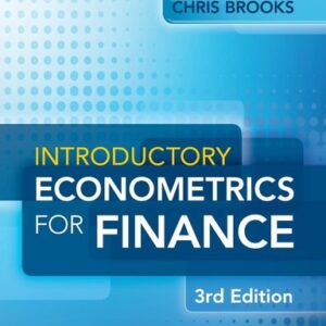 Manual solution For Introductory Econometrics for Finance [Paperback] [Jun 16, 2014] Brooks, Chris 1 by Chris Brooks
